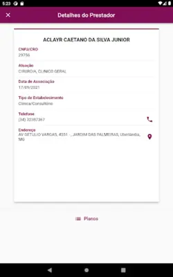 Uniodonto Minas android App screenshot 9