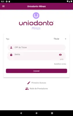 Uniodonto Minas android App screenshot 15