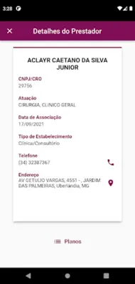 Uniodonto Minas android App screenshot 17