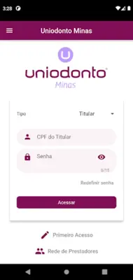 Uniodonto Minas android App screenshot 23